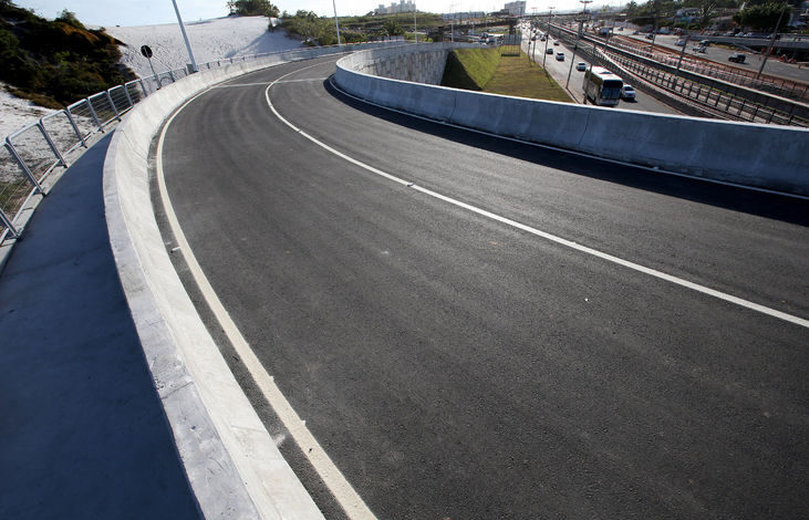 Inaugurado último viaduto complementar das obras do metrô