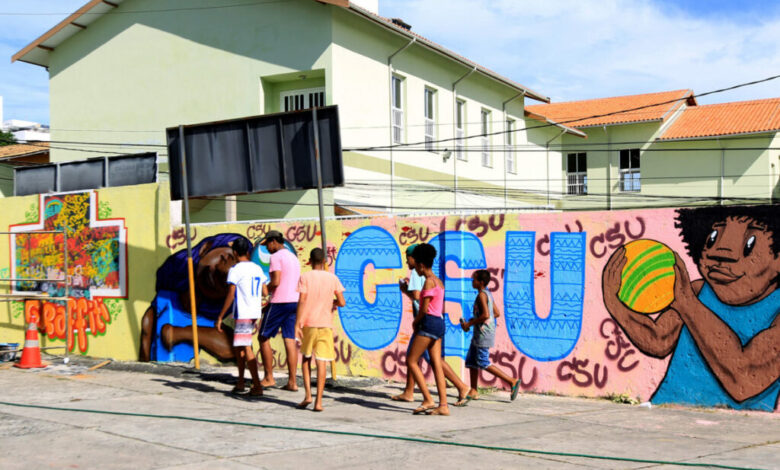 Projeto Mais Grafite no CSU do Nordeste de Amaralina