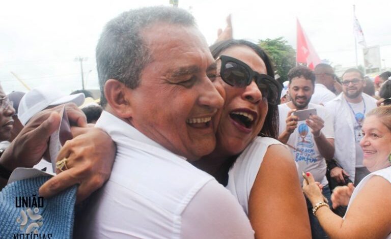 Rui Costa nos braços do povo na Lavagem do Bonfim