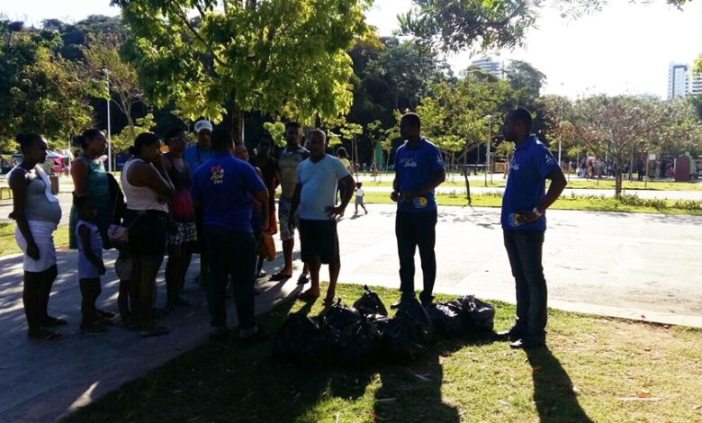 Ministério Jovem da Igreja Adventista de Salvador promove ação social no Parque da Cidade